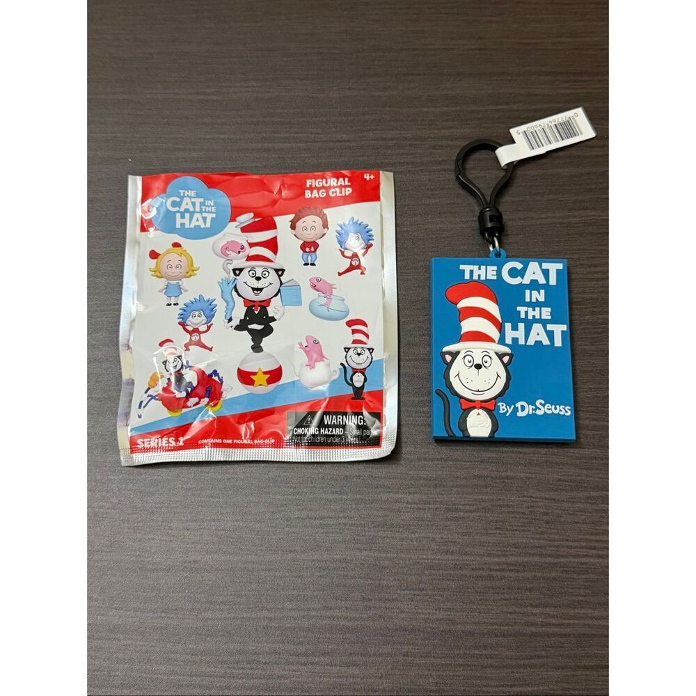 Dr. Seuss The Cat In The Hat Figural Bag Clip Keychain CHASE - Poster (Style A)